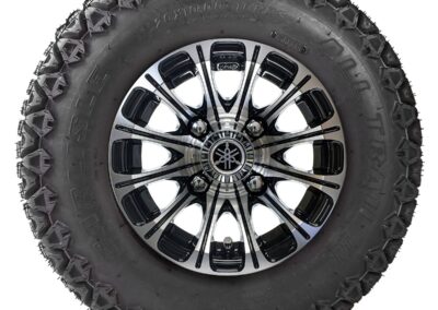 10″ 12-Spoke J-Series All-Terrain Alloy Wheel Assembly