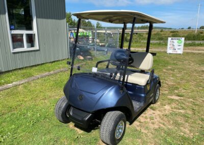 2022 Yamaha QuieTech Fuel Injected Golf Car Bluestone Metallic