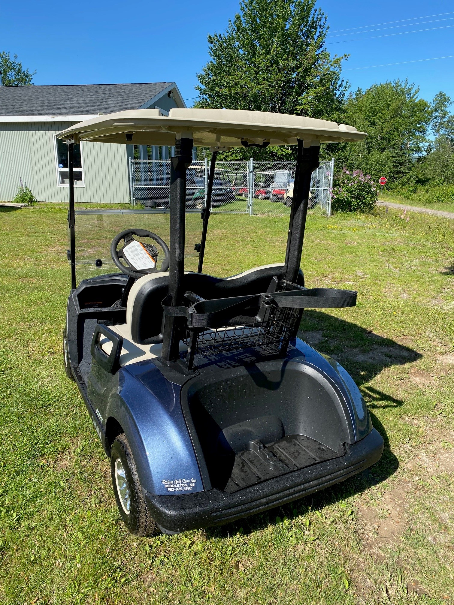 2022 Yamaha Quietech Bluestone J0B519561 (3) Rafuse Golf Cars Inc.