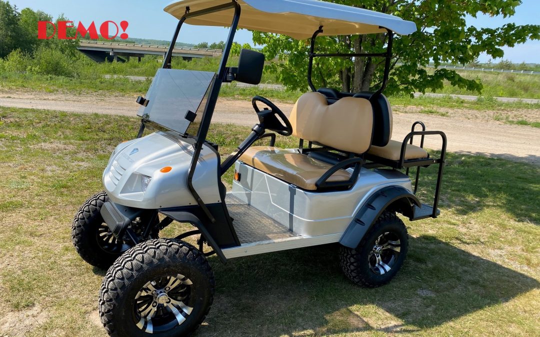 New 2023 AGT Electric Nomad 2+2 “Silver”