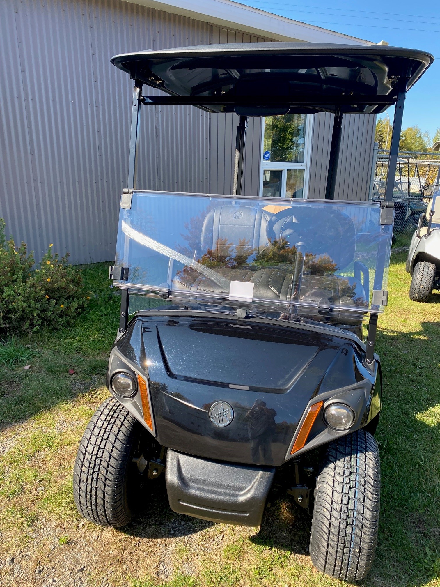 New 2024 Yamaha Drive2 PTV AC Electric with Black Roof Rafuse Golf