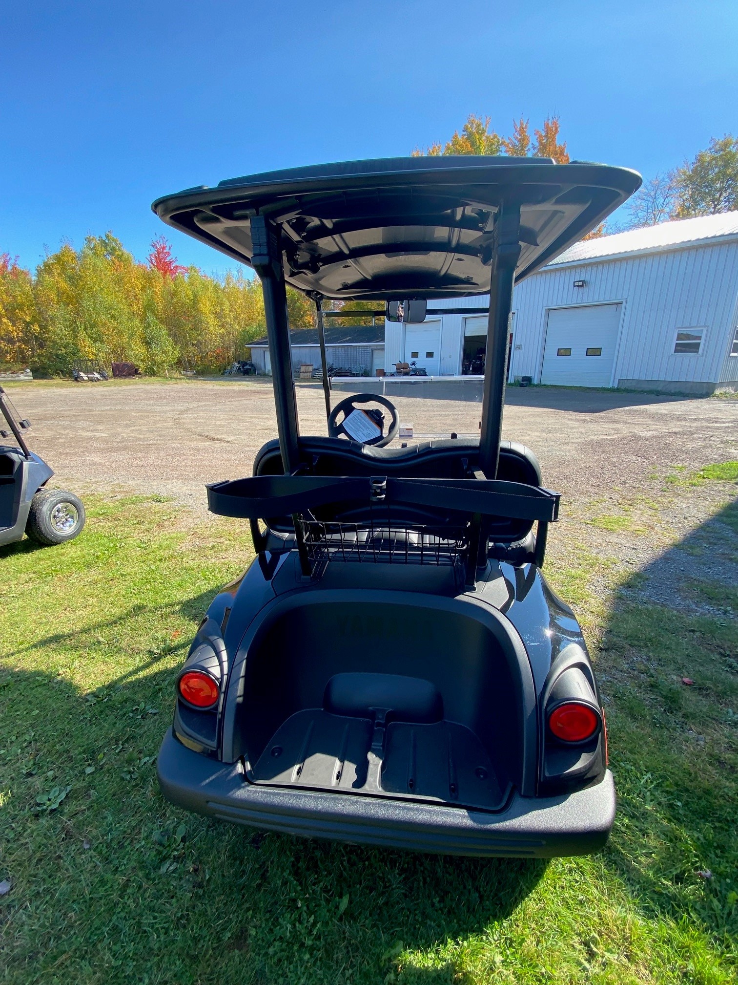 New 2024 Yamaha Drive2 PTV AC Electric with Black Roof Rafuse Golf