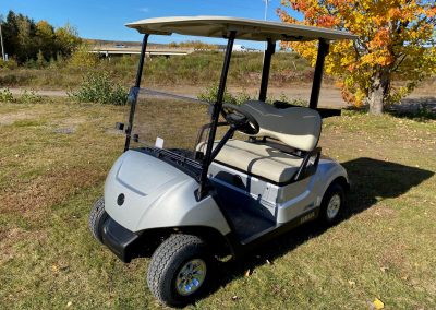 New 2025 Yamaha Drive2 AC Lithium Golf Car in Moonstone Metallic