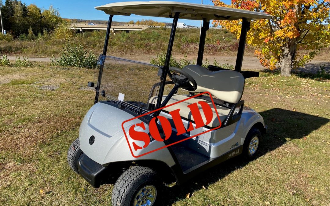 New 2025 Yamaha Drive2 AC Lithium Golf Car in Moonstone Metallic
