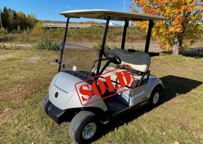 New 2025 Yamaha Drive2 AC Lithium Golf Car in Moonstone Metallic