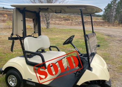 New 2025 Yamaha Drive2 AC Electric Golf Car in Sunstone