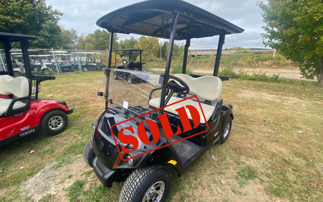 New 2025 Yamaha Drive2 PTV Quietech in Onyx Metallic with black roof