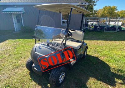 New 2025 Yamaha Drive2 AC Electric Golf Car in Carbon Metallic