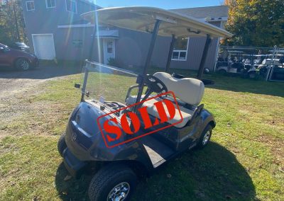New 2025 Yamaha Drive2 AC Electric Golf Car in Bluestone Metallic