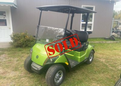 New 2024 Yamaha Drive2 PTV Quietech Peridot Metallic with Black Roof and Black Touring Seats