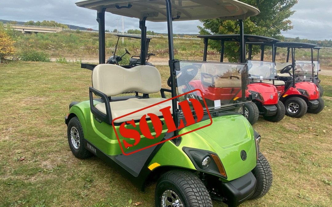 New 2024 Yamaha Drive2 PTV Quietech in Peridot Metallic