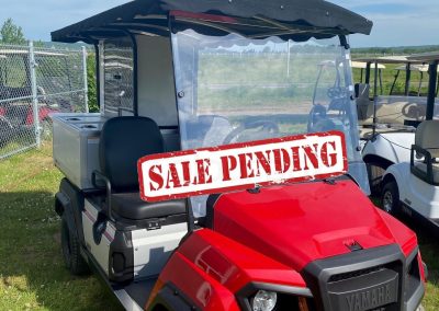 New 2024 Yamaha Umax Bistro (Deluxe Model) in Coral Red Metallic