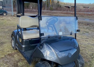 Used 2019 Yamaha Drive2 Electronic Fuel Injected Golf Car in Carbon Grey Metallic