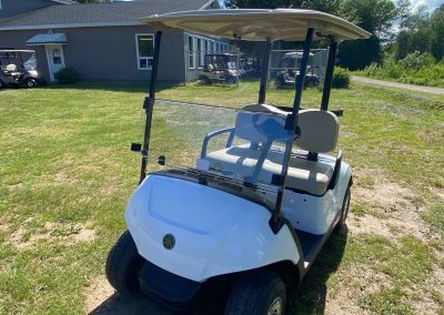 New 2026 Yamaha Drive2 Electronic Fuel Injected Golf Car in Glacier White